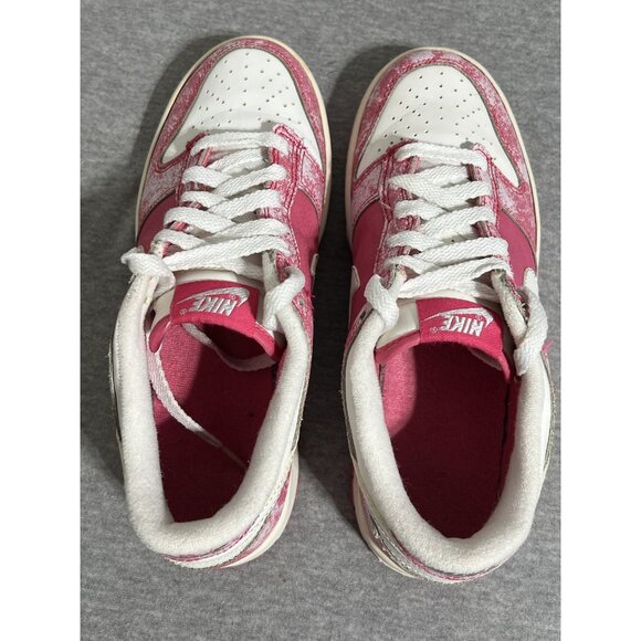 Nike Dunk Low SB Shoes Mens Size 8 Pink White 344942-111 Skateboarding 2008 Rare main image 7